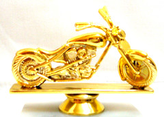MOTORCYCLE TROPHY, BIKE AWARD, CHOPPER MOTORCYCLE SHOW TROPHY 4DC 8 COLORS