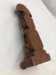 VINTAGE SHAMANS THUNDERBIRD WHALE And BEAR TOTEM POLE British Colombia