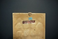 Mid Century Greece Greek Art Wall Décor Tile Terra-cotta by Angelo Tsakirakis