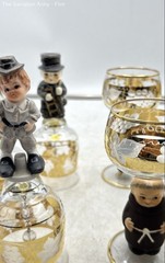 Goebel Hummel Western Germany Assorted Glassware Decorative Bell Pieces Of 9