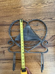 Nautical Sailboat Boat Metal Magazine Rack Holder Nautical Decor