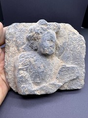Un Touch Ghandhra Artifact Ancient Indo Greek Era Old Sculptor Fragment Panel