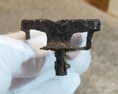 Unknown Medieval Iron Peice METAL DETECTING FIND