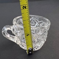 EAPG Child’s Punch Cup Unknown Starburst Pattern ~ Aztec?