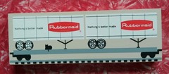 Set 7 CATS MEOW Vintage 1990s Train Locomotive ~ Advertising Quaker Rubbermaid +