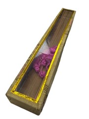 Traditional Carved Wooden Hand Fan with Tassel – Ornate Gift Box Set