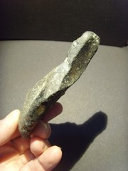 Lower Paleolithic – Fine Acheulean nosed scraper/ chopper. c.450,000 BP.