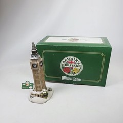 RARE Lilliput Lane Big Ben in Winter L2300 Britain’s Heritage London model
