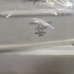The Lenox Village 1994 Recipe Box no cards New In Original Packaging