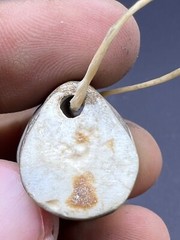 Natural Jasper Stone Rare Unique Beautiful Old Stamp Bead With A Deer 🦌 Engrave