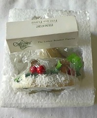Fitz and Floyd – Charming Tails – ‘The Littlest Reindeer’ – Original Packaging