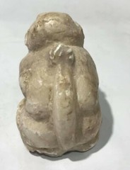 Rare Ancinet Old Bactrain Era Amziing Wild Animal Statue Amulet Albstar Stone