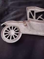 Vintage Sexton Cast Metal Iron Antique Cars Wall Hanging 1960s