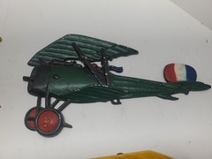 Vintage 1975 Homco Iron Airplanes Set of 4
