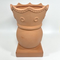 Ikea Foremal Earthware Skull Vase Planter Per B Sundberg Crown Goth 2018 Rare