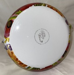 Pioneer Woman 2.3 Qt Tea Kettle Summer Garden Floral Enameled Steel Retired New
