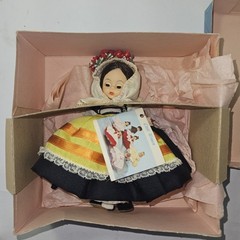 Vintage Madame Alexander 8″ GREECE #565″ Doll – With Original Box And Tag