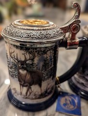 Franklin Mint Collector Wildife Tankards 3 In Lot Vintage