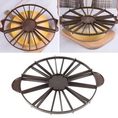 Household Round 10/12 Piece Bread Cake Divider Equal Portion Cutter Slice Ma NY