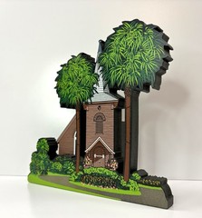 Faith Chapel Jekyll Island, Georgia Shelia’s 2000 Wood Collectible Shelf Sitter