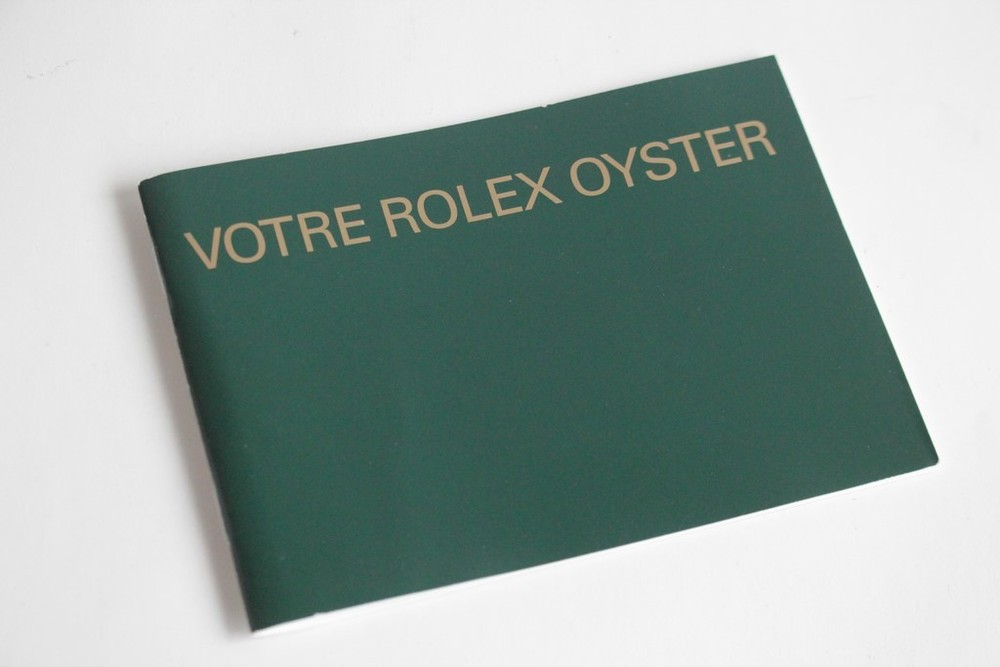 ROLEX Booklet Your Rolex Oyster 2004 booklet (61122)