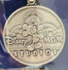 Disney MGM Studios Keychain Opening Spring 1989 Original Packaging Sleeve