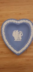 Vintage Wedgewood Heart Dish J1006 NOS Original Packaging Made In England
