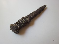 very rare ancient Roman iron nail for crucifixion 1-2 century AD.