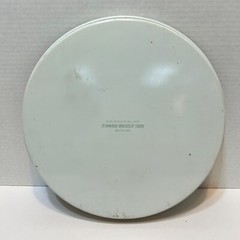 Vintage 1983 Avon Summer Fantasies Round Floral Tin Serving Tray 12 inch