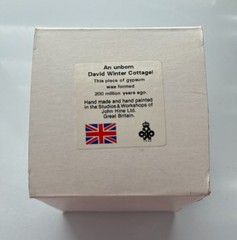 David Winter “Unborn Cottage” RARE event piece with box