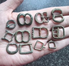 Medieval / Post Medieval Buckles Metal Detecting Finds Antique