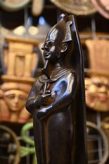 Osiris God Statue Ancient Egyptian Unique Pharaonic Stone Sculpture Ancient BC