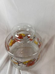 Vintage 1980s Shirt Tales Glass Cookie Candy Jar Hallmark Tyg Digger Pammy