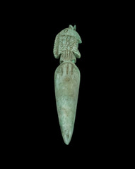 Authentic Ancient Egyptian Antiques Rare Fish Stone Amulet Pendant Figure BC