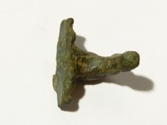Iron Age – Roman BROOCH Part Silver Metal Detector Find – Ex Martins Lot #CM80