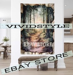 Woodland Path Tapestry Rosewood Trail warm tones rustic woodland 39X59 in