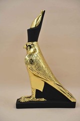 Ancient Egyptian Horus Falcon Statue Stone Figurine Sculpture Artifact Figurine