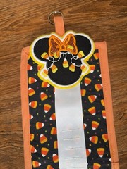 Disney Cruise Lollipop Hanger Halloween Minnie Candy corn DCL Fish Extender