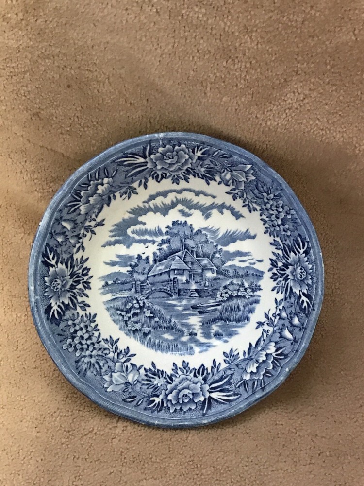 English Village by Salem China Co. Olde Staffordshire 4″ Small Bowl