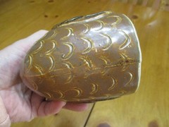 VTG Knobler Bird Stoneware String Holder/Dispenser & Scissor Holder,Pottery