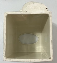 Vintage 1980’s Fitz & Floyd Sneezer’s Sneezing Man Nose Ceramic Tissue Box Cover