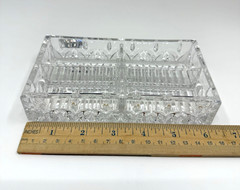 WATERFORD MARQUIS GLENBROOK Cut Crystal Sweetener Holder- RETIRED