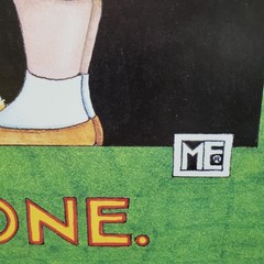 VTG Mary Engelbreit “LIVES …Get One” Poster 1995 16″ X 20″ Unframed