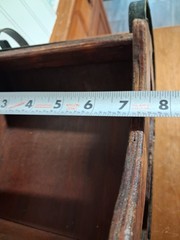VINTAGE RUSTIC SLEIGH METAL TWIGS WOOD,DECORATIVE ITEM,HEAVY,STUDY