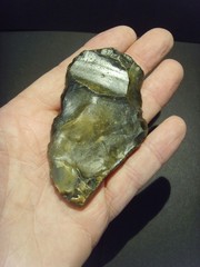 Lower Paleolithic – fine unifacial Acheulean scraper. c.450,000+ BP.