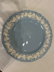 WEDGWOOD Embossed Queen’s Ware Plate – United Kingdom – Circa 1950’s