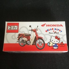 Tomica Honda Super Cub Motorcycle Diecast Toys for Kids