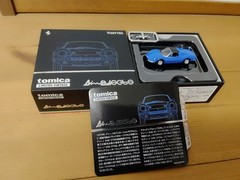 TOMICA LIMITED Vintage Dino 246 GTS Ferrari Blue Mini Car, Diecast, Collectible