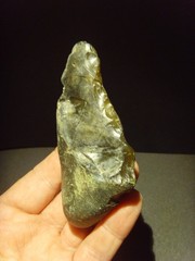 Lower Paleolithic – Fine Acheulean oblique end scraper. c.450,000 BP.