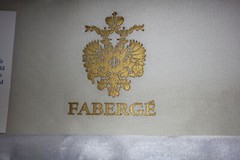 Faberge “Na Zdorovie” Bubble Vodka Shot Glasses- Set of 4 in original box